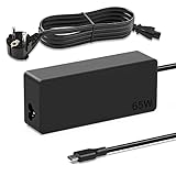 Chargeur USB C 65W pour Lenovo ThinkPad T480 T480s T490 T490s T580 T590 X280 X380 X390 E480 E490 E580 E590 L380 L390 L480 L490 Yoga C740 C930 C940 Type C Adaptateur Alimentation Ordinateur Portable
