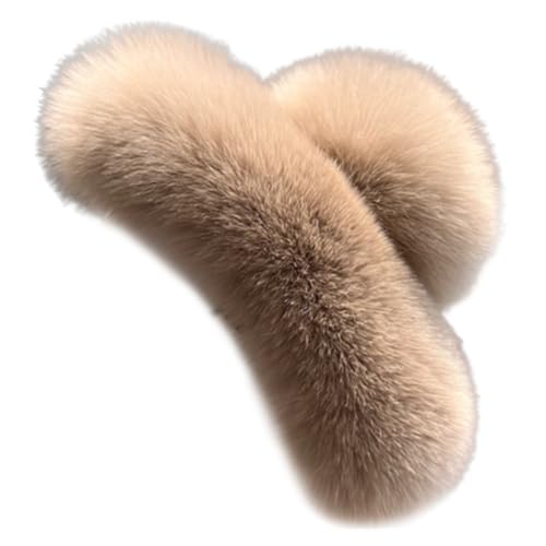 Fluffy Hair Clips 5.1 Inch Large Strong Hold Fuzzy Claw Clip for Thick Hair, Nonslip Winter Half Bun Hairpins Jaw Clips