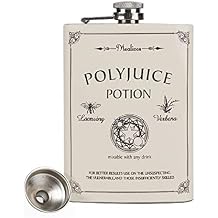 8 oz Stainless Steel Hip Flask white