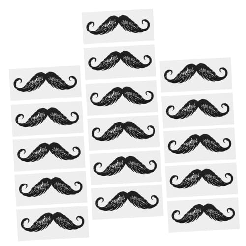 FOMIYES 16pcs Nose Hair Removal Stickers Hair Removal Beard Stickers for Women Men Adults Accessories Kit