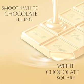 Lindt LINDOR White Chocolate Bar - 100 G - The Perfect Treat - Chocolate With A Smooth Melting Filling
