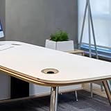 Construction en alliage de zinc : conçu pour une utilisation quotidienne au bureau, ce cache-trou durable résiste à la flexion et à la corrosion tout en conservant l'intégrité structurelle.