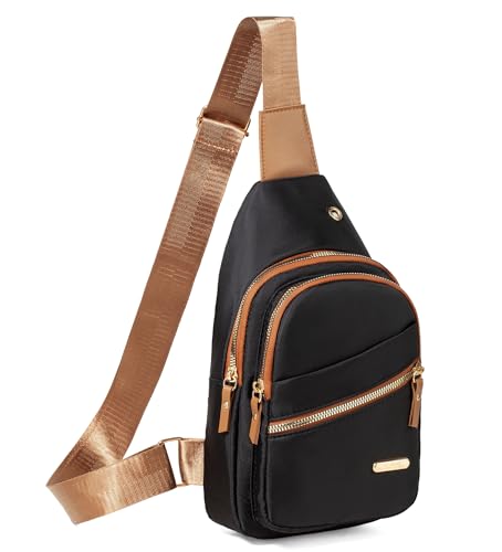 Image of Small Sling Bag for Women Crossbody Sling Backpack Casual Daypack Backpack Cross Body for Travel Outdoor Hiking