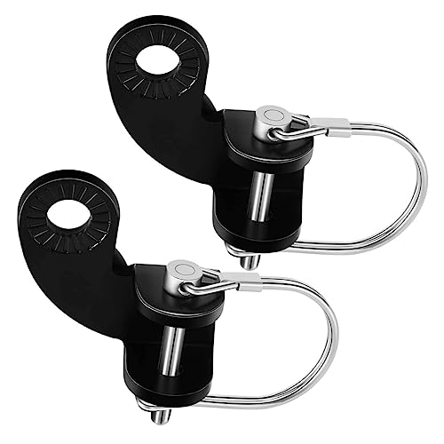Kisangel 2 Piezas Acoplamiento de Remolque de Bicicleta Enganche de Durable para Accesorios de Remolque Compatible con Trailers para Mascotas