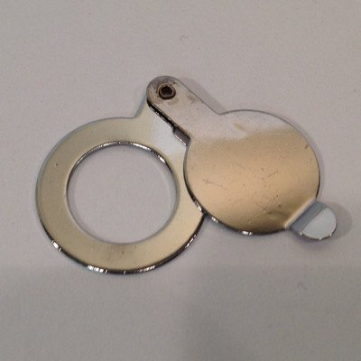Door Viewer Cover [Set de 5] Acabado: Cromo Satinado miniatura 1