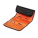 BaotyJie Camera Lens Filter Pouch Multifunction Sturdy Shockproof Lens Filter Case 6 Compartments Filter Storage Bag for Picnic Travel