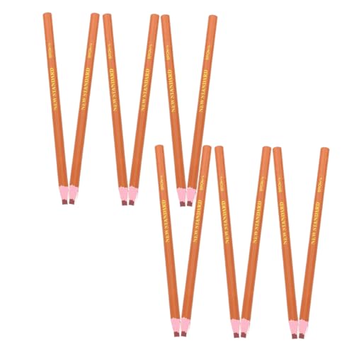 BCOATH 12pcs Hand-torn Crayons Tear String Sewing Quilting Markers Smooth Safe Easy to Use Coloring Pencils