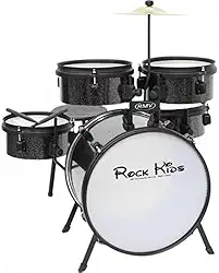 Bateria Infantil ROCK KIDS Prata RMV