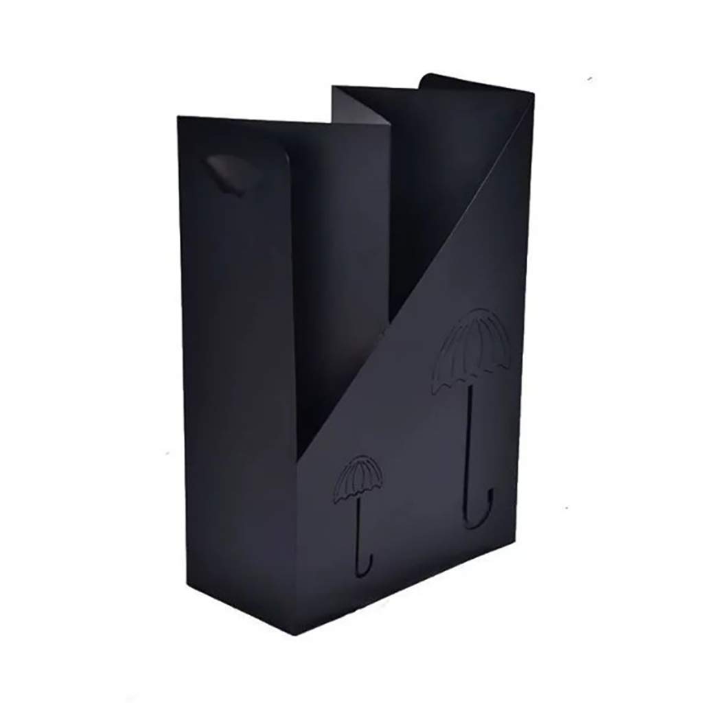 Porte-Parapluie Motif Diagonale DASHADAO en Métal Décoratif Grand