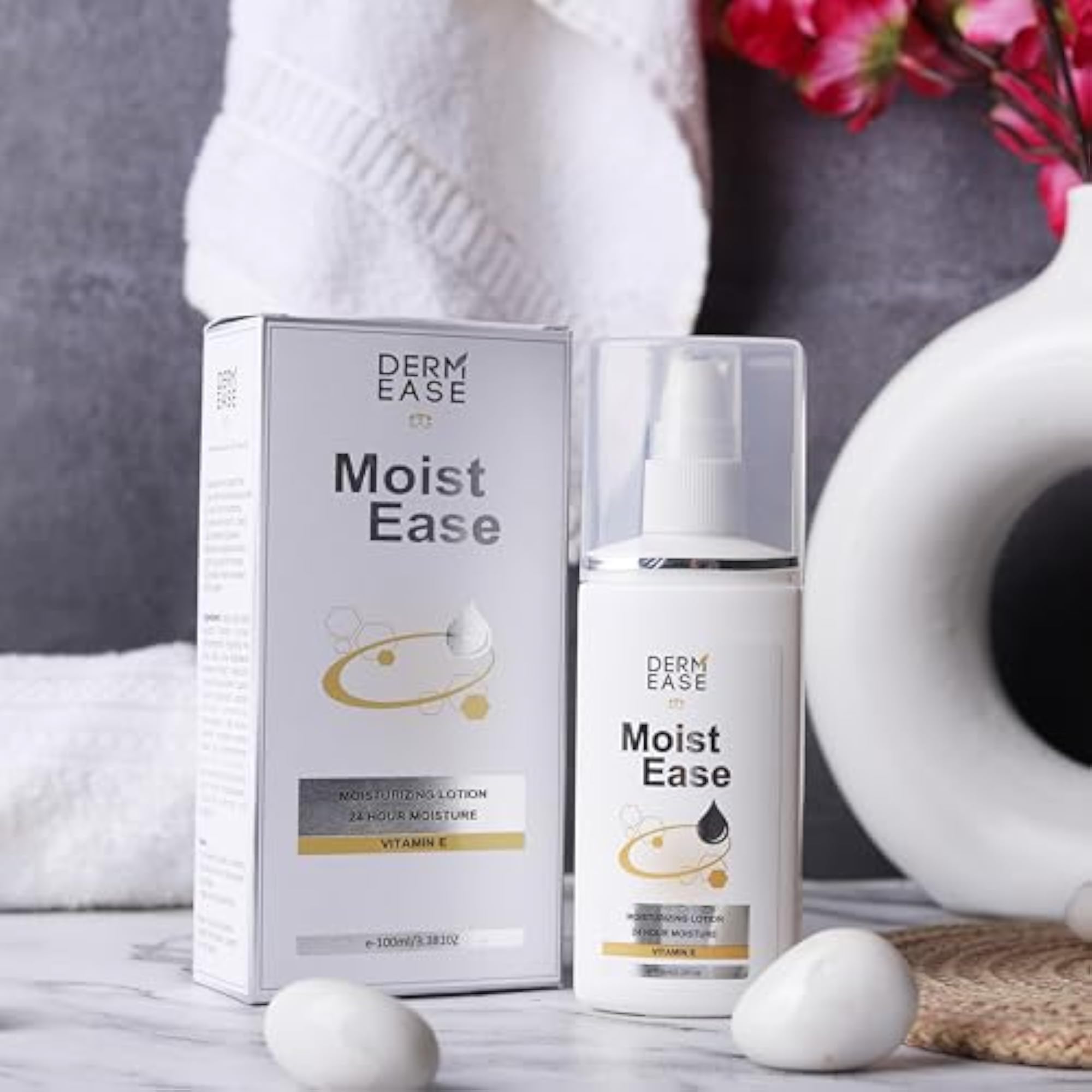 Moist Moisturizing Lotion with Vitamin E & Cocoa Butter