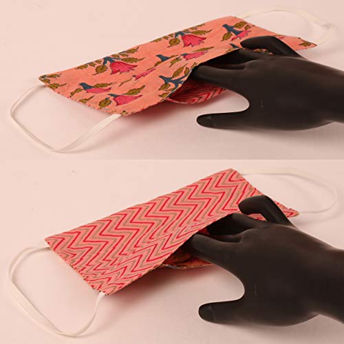Image of Touchstone Filter pocket nose bridge double layer anti-pollution smog smoke cold cough protective cotton face mask Reusable Machine Washable for men, women.