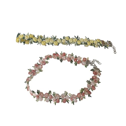 Collier fleur jaune choker créatif à offrir pour célébrer un moment unique