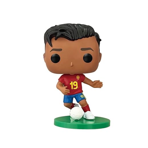 Valnight Lamine Yamal - Figura fútbol Camiseta de España Regalo para niños y Adultos