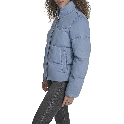 Levi's Women's Western Denim Puffer3