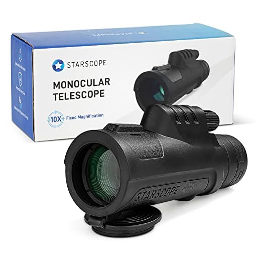 StarScope Telescópio Monocular G3-10x42 Monóculo Profissional Longo Alcance | Monocular Telescope para Observação de Pássaros, Esportes e Animais | Telescopio Monóculo BAK4 com Amplo Campo de Visão
