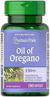 Oil of Oregano Extract by Puritan's Pride®, Contains Antioxidant Properties*, 150mg Equivalent, 180 Rapid Release Softgels