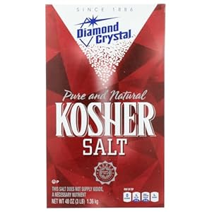 Diamond Crystal Kosher Salt, 3 lbs (Pack of 2)