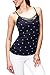Produktbild ONLY Damen Top mit Spitzenbesatz Stretchtop Unterwäsche Lingerie (M, Night Sky/Anchor)