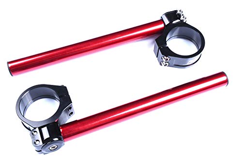 Semimanillares 51mm reclinables avdb-moto para solucionar fatiga en Tuono V4