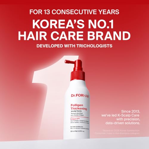 Image of Dr.FORHAIR Folligen Tonic 4.06 fl oz | Scalp Serum for Hair Care | Scalp Care and Nourishment | Revitalizing Tonic for Healthy Scalp & Hair Thickening