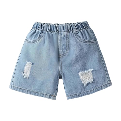 Short en jean pour filles denim d'été short ample décontracté