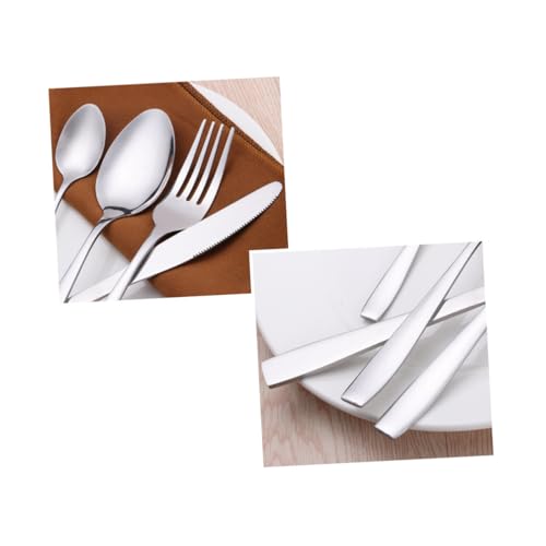 Set Cuchillos Cocina 24 Piezas Acero Inox