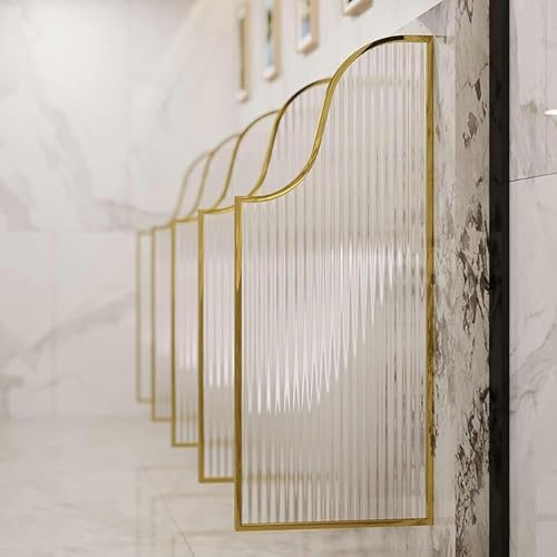 Partition pour les toilettes collective design et robuste en panneau mural - 6