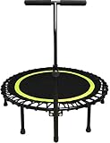 Mopoq Faltbare Fitness Trampolin/Garten Trampolin - Geeignet for Außen- und Innenbereich, Fachfitnessgeräte, Kinder Trampolin (Color : Grün)