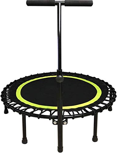 Mopoq Faltbare Fitness Trampolin/Garten Trampolin - Geeignet for Außen- und Innenbereich, Fachfitnessgeräte, Kinder Trampolin (Color : Grün) Cover