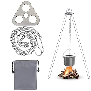 Campfire Tripod Barbecue Accessorie...