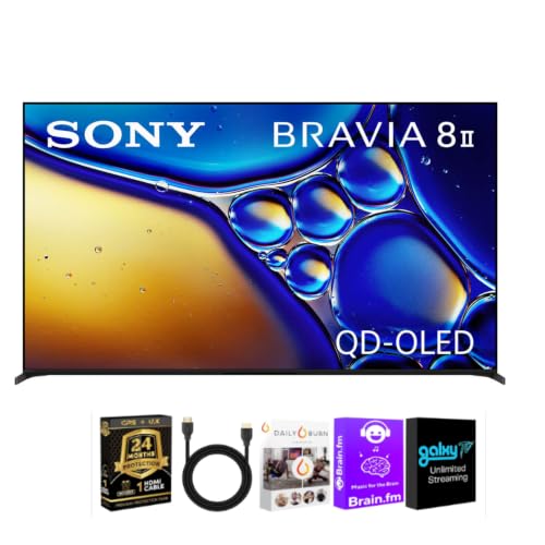 Sony 65 inch Class BRAVIA 8 II 4K OLED UHD Smart Google TV