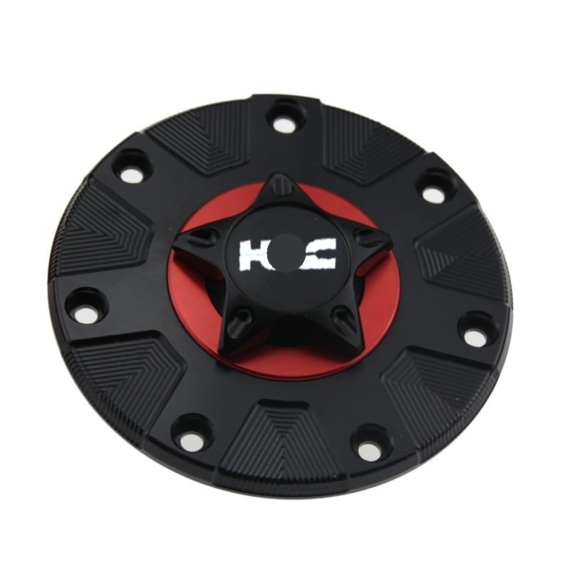 Bouchon d'essence sans clé aluminium CNC pour montage rapide sur CBR600RR 08-18