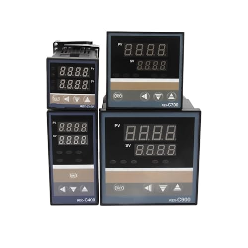 Controlador de temperatura industrial REX-C100 para optimizar hornos y extrusoras de resina