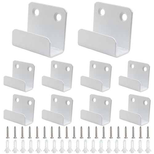 Crochet en acier inoxydable blanc BokWin pour miroir chic