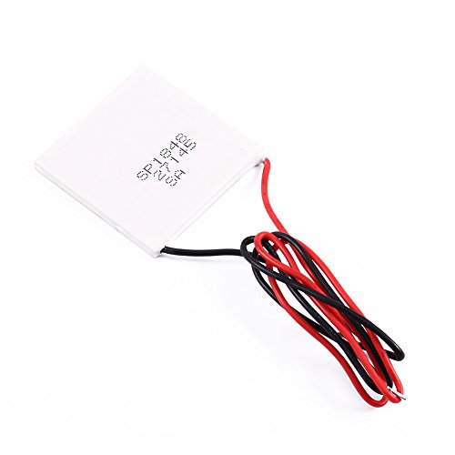Ejoyous Disipador térmico Módulo Enfriador termoeléctrico 40MM 12V 60W Aideepen TEC1-12706 Módulo de Placa Peltier de enfriamiento del disipador térmico