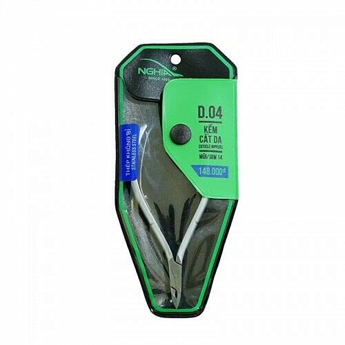 NGHIA Cuticle Nippers 14 jaw (5.5mm) - Many Type #D-01 to #D-05 (#D-04)