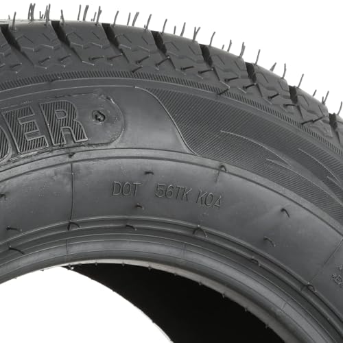 Set of 4 Durun ST235/80R16 Radial Trailer Tire, ST235-80R16 ST 235/80R16, 10 Ply Load Range E, 124N
