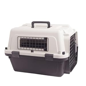 Fourpaw Hellbraune Kunststoff-Transportbox