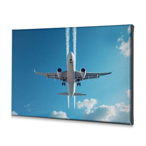 Tableau de Pâques avion pour égayer un mur vide et sombre