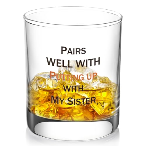 Wixelon Gifts for Brother in Law Brother in Law Birthday Gifts Sister Gift from Sister Whisky Gift Set Whisky Glass Whiskey Glass Whiskies Glasses Whiskey Gift Sets for Men