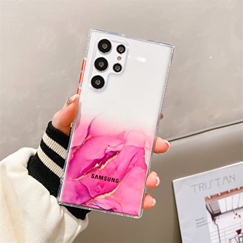 Coque Clear Cover Samsung Note 20 Ultra motif marbre et paillettes premium T4 luxueux