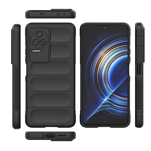 Image of amazon basics Mobile Cover for Mi Redmi K50 5G / K50 Pro 5G | Full Camera Protection | Liquid Silicon Case | Flexible Bumper Case for Mi Redmi K50 5G / K50 Pro 5G (Black)