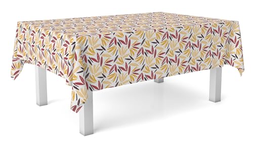 Martina Home Mantel Hule ODET Rojo 240X140 CM