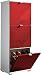 Produktbild Germania 8483-118 4-tlg. Schuhschrank-Set Colorado in Weiß/Rot, 53 x 132 x 30 cm (BxHxT)