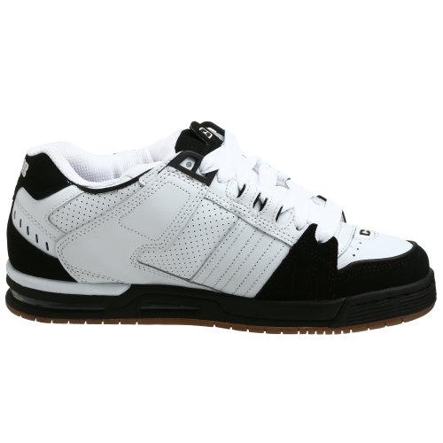 Image of Globe Men's Sabre Sneaker,White /Black Skull,14 M US
