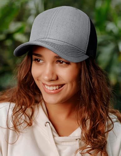 Image of Edoneery Men Women Baseball Cap-Low Profile Adjustable Washed Cotton Golf Dad Hat