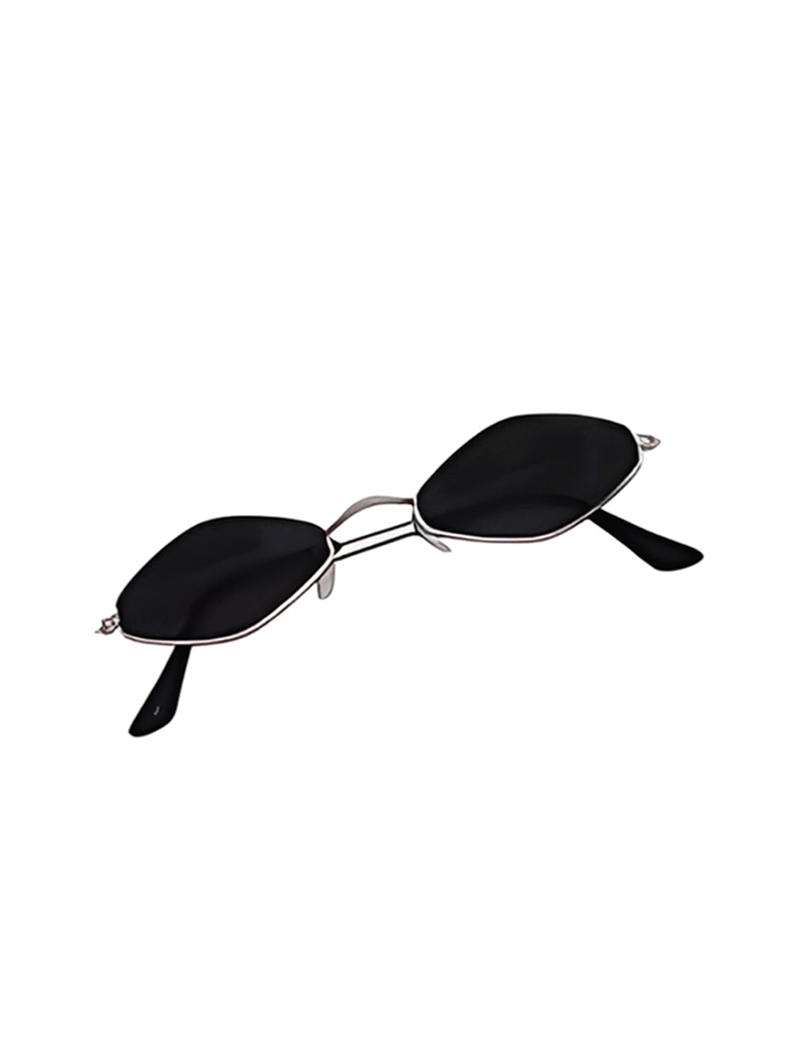 Premium Diamond Sunglasses | Geometric Frame | UV Protection Black Lens | Durable Build-image-40