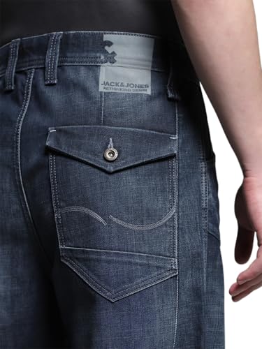 Image of Jack & Jones Men's Loose Fit Jeans | High Rise | Jeans for Men