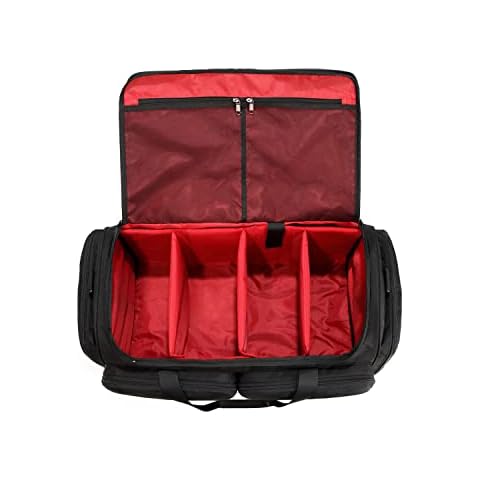 Sneaker Bag Travel Shoes Duffel Bag Men Women Gym Sport Luggage Duffle Carrying Case Bag Divider Adjustable Compartment Portable Soccer Athletic Shoes Carrier Heavy Duty Traveling Accessories (BLA) Cover