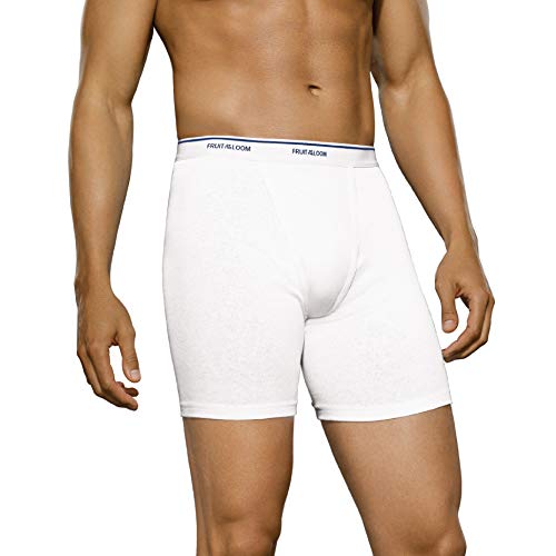 Image of Fruit of the Loom Men's No Ride Up Boxer Brief